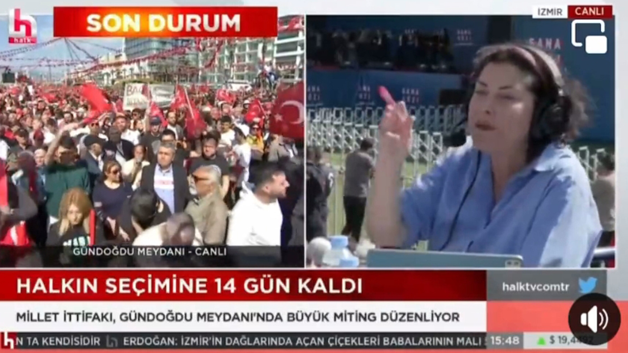 Halk Tv yayınında gaf! Gazeteci Şirin Payzın Gültekin Uysal adını şaşırdı, sosyal medyanın diline düştü!