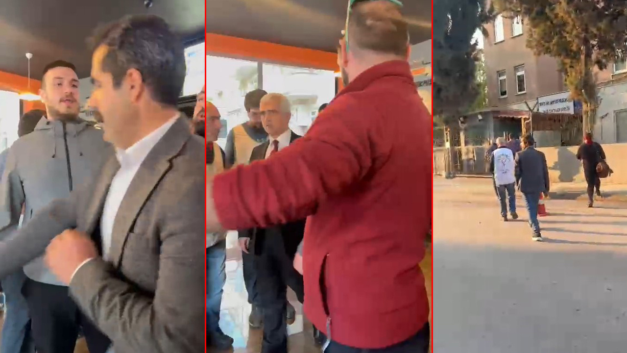 HDP'li Ömer Faruk Gergerlioğlu’na sert tepki! Mahalleli görünce çılgına döndü karakola sığındılar