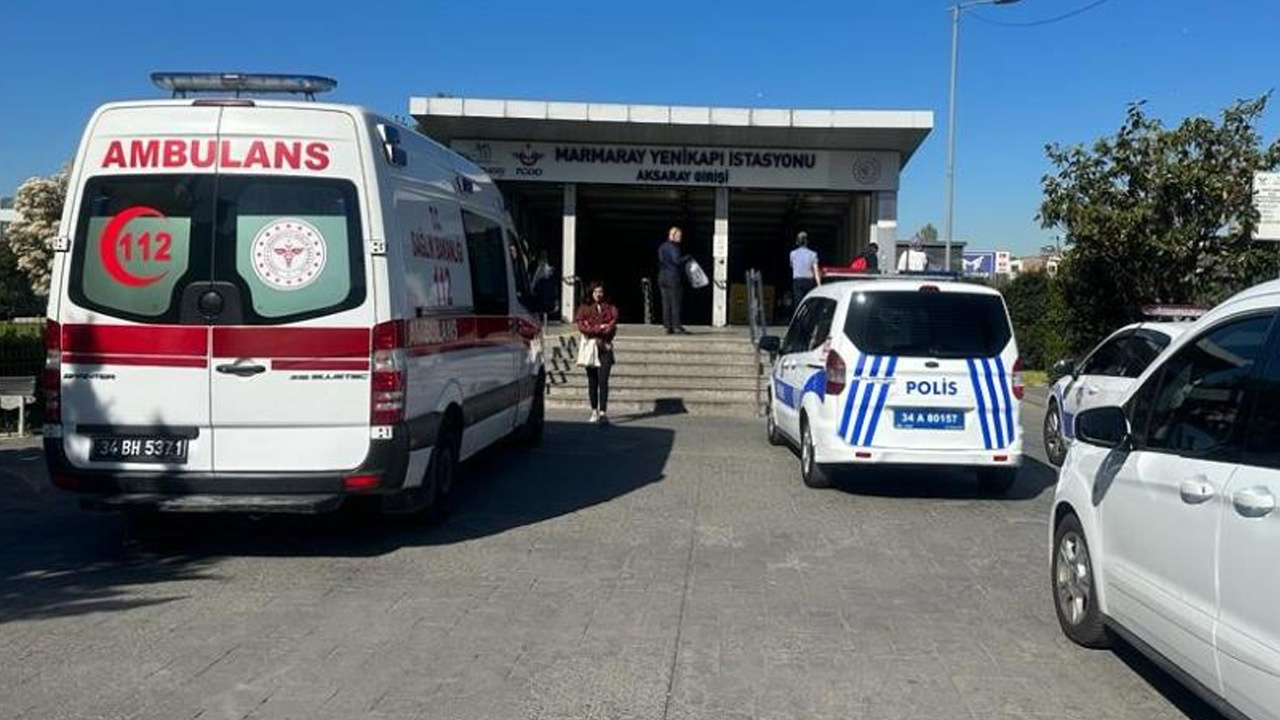 Marmaray Yenikapı istasyonunda intihar! Seferlerde aksamaya neden oldu