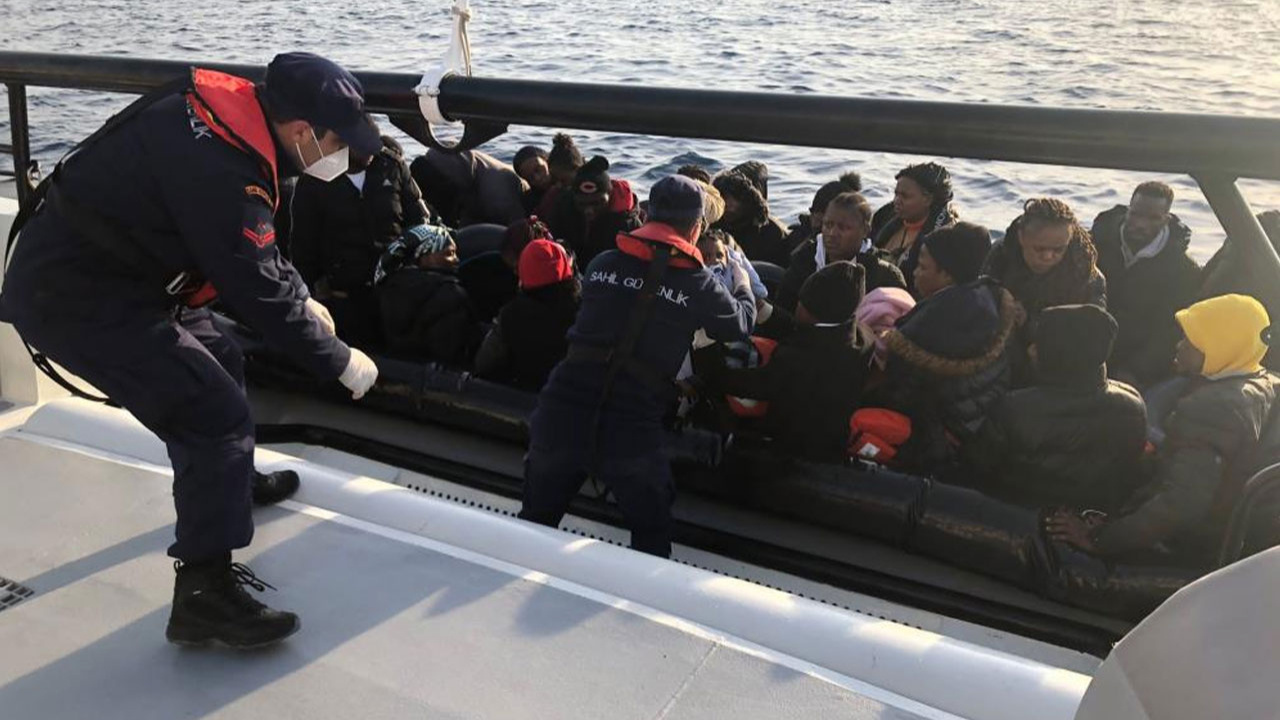 Yunanistan yine geri itti! Aydın’da 83 düzensiz göçmen kurtarıldı