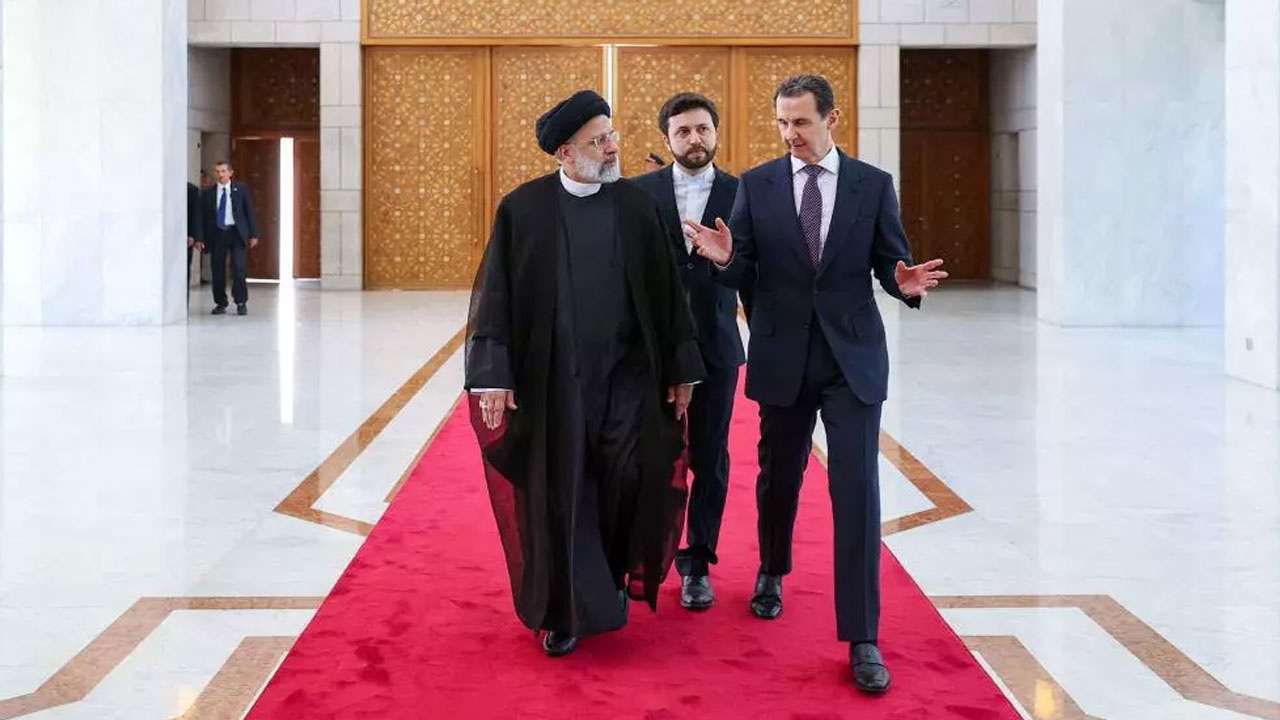 İran Cumhurbaşkanı, Esad'la Şam'da görüştü