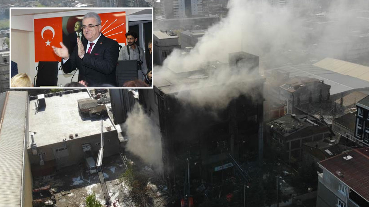 CHP Bayrampaşa İlçe Başkanı, İtfaiye Müdürü oldu! Ali Karahasanoğlu Akit binasında söndürülemeyen yangını yazdı