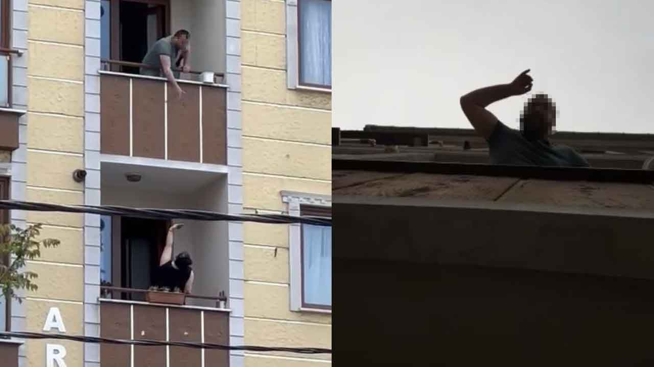 İstanbul’da ev sahibi dehşeti kamerada: Kadına ve engelli kızına küfürler yağdırdı!