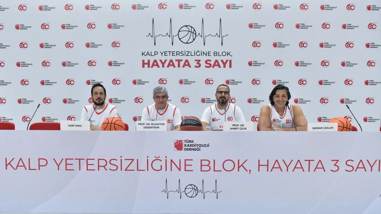 Türk Kardiyoloji Derneği, "Kalp Yetersizliğine Blok, Hayata 3 Sayı" etkinliği düzenledi