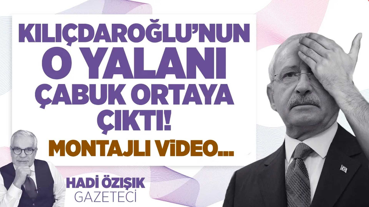Kemal Kılıçdaroğlu baltayı taşa vurdu!