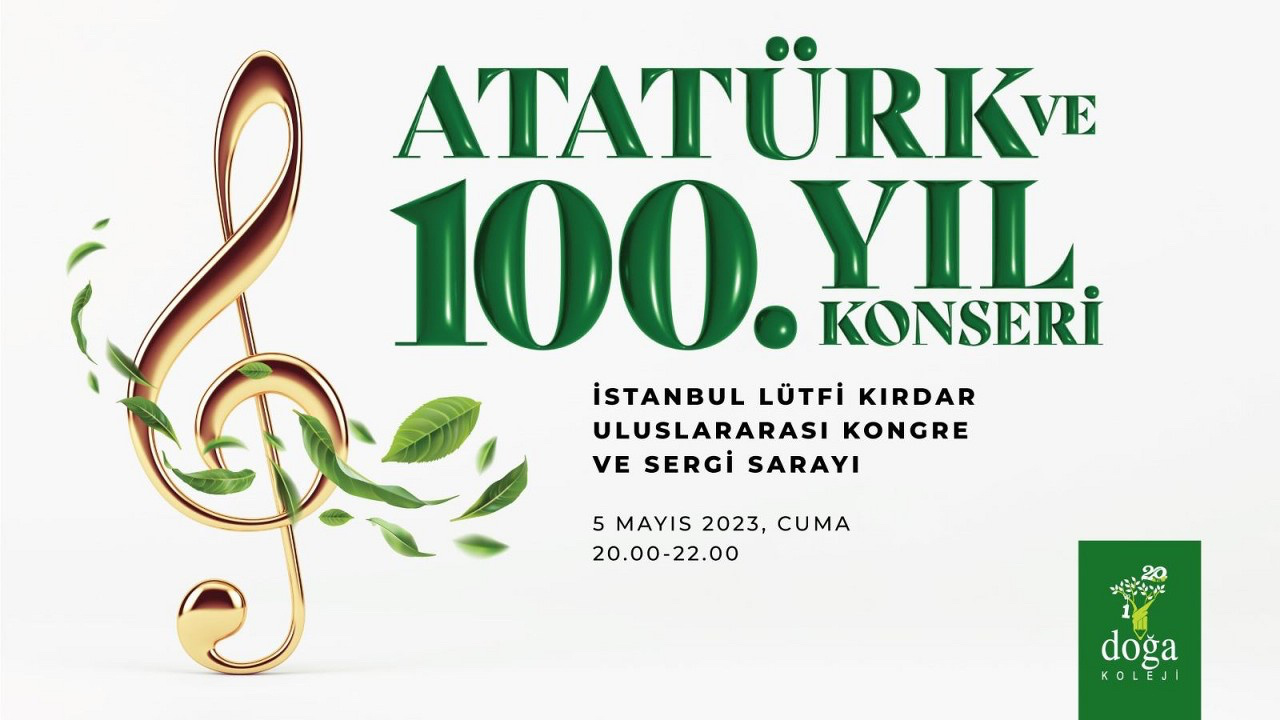 Doğa Koleji'nden ‘’Atatürk ve 100. Yıl Konseri’’