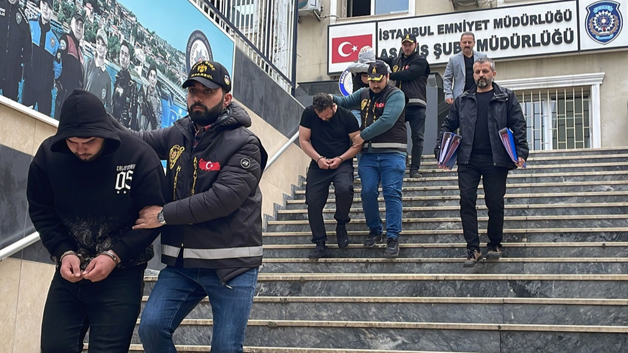 İstanbul'da motosiklet hırsızlığı operasyonu: 3 şüpheli yakalandı