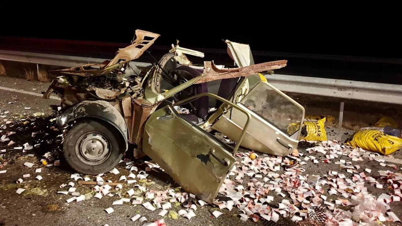 Çorum'da zincirleme trafik kazasında 3 kişi yaralandı