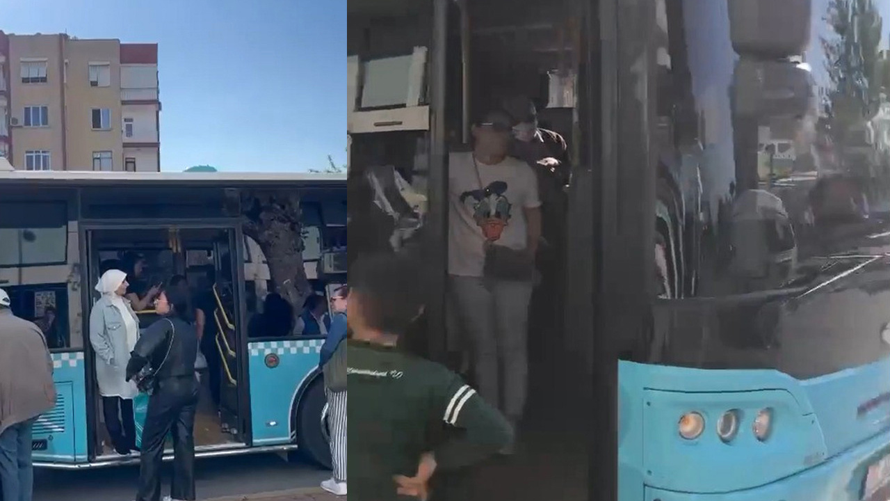 Otobüs şoförü isyan etti! Yaptığı ile yolcuları şoke etti ardından bakakaldılar