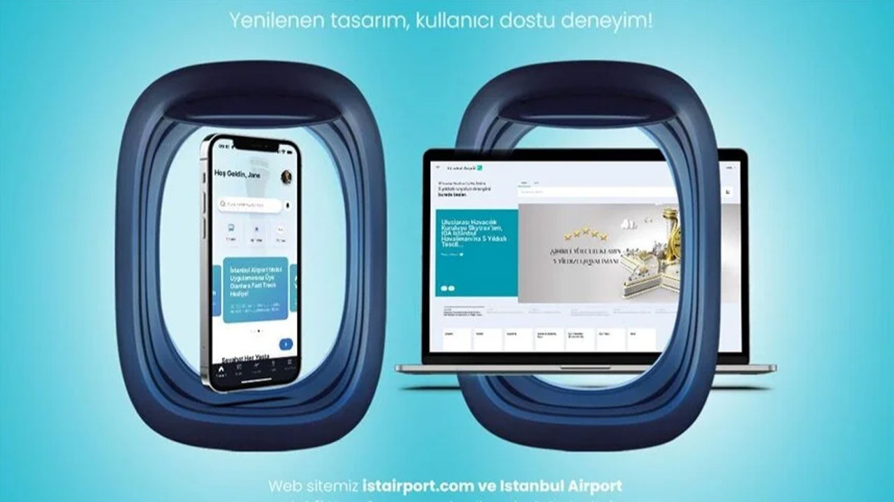 İstanbul Havalimanı internet sitesi ve mobil uygulaması yenilendi