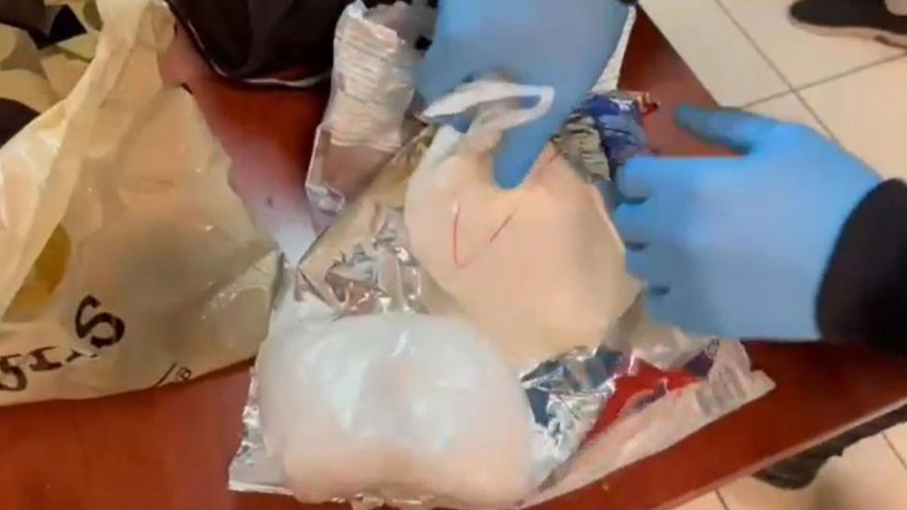 Kayseri'de cips paketinden 1,5 kilo uyuşturucu çıktı