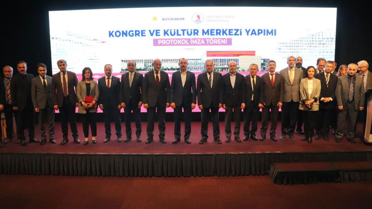Samsun'a Karadeniz'in en büyük 'kongre ve kültür merkezi' yapılacak