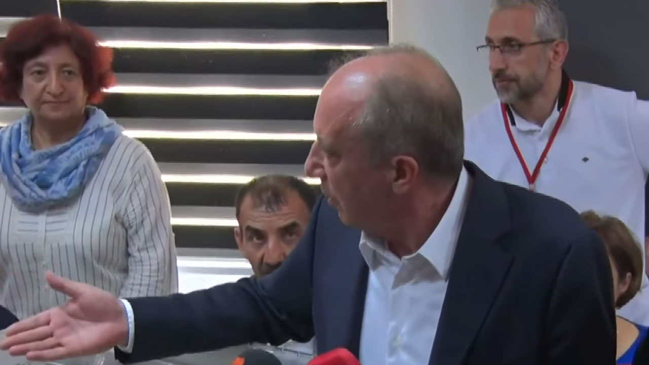 Muharrem İnce sandık başında esti gürledi: Her birine dava açacağım binse bin, beş binse beş bin