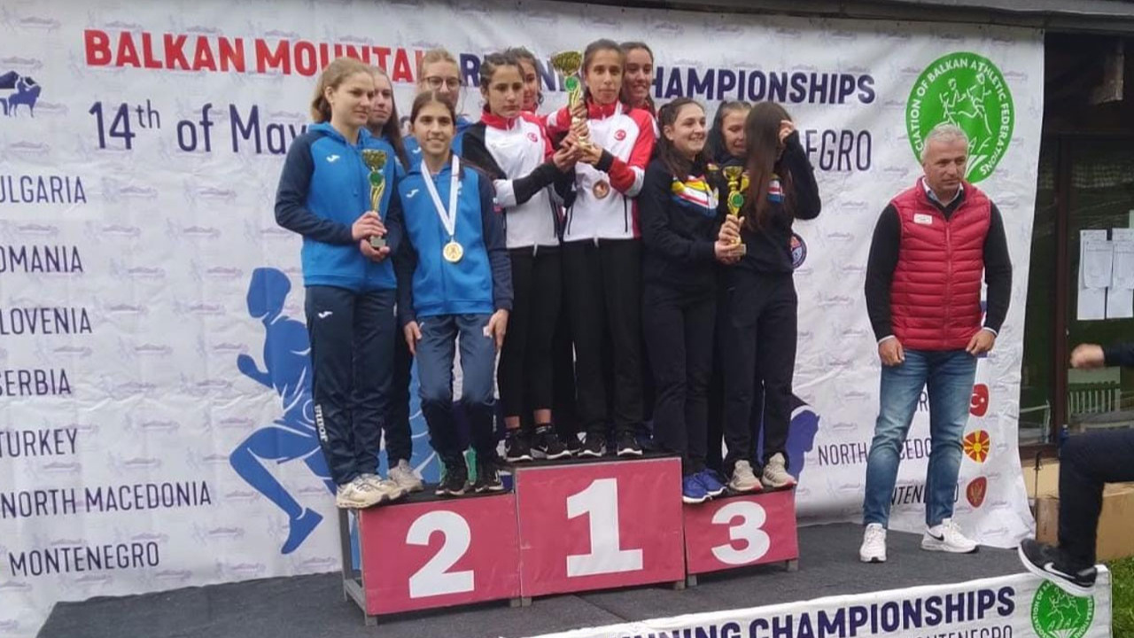 Milli sporcular Balkan Dağ Koşusu Şampiyonası'nda 6 madalya kazandı