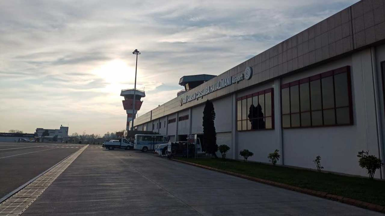 Samsun-Çarşamba Havalimanı'ndan ilk 4 ayda 409 bin yolcu hizmet aldı
