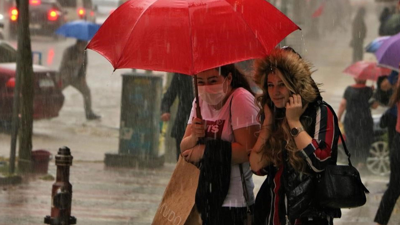 Meteoroloji 7 şehir için sarı kodlu uyarı yaptı! İstanbul, Ankara, Bolu, Kocaeli, Düzce hava durumu...