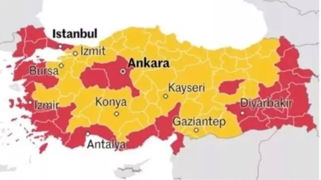 Fransız Le monde Türkiye'nin seçim haritasını yayımladı Yunanistan tepki gösterdi