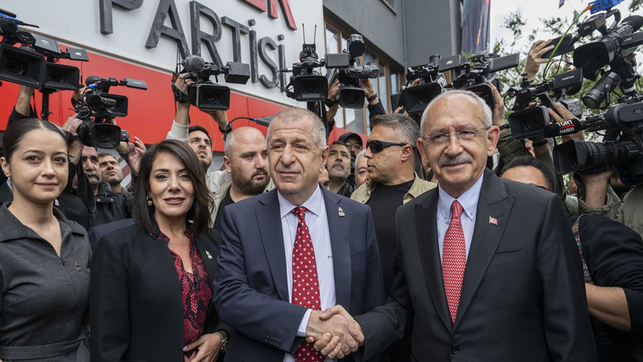 Millet İttifakı Cumhurbaşkanı adayı olan Kemal Kılıçdaroğlu, Zafer Partisi lideri Ümit Özdağ ile görüştü