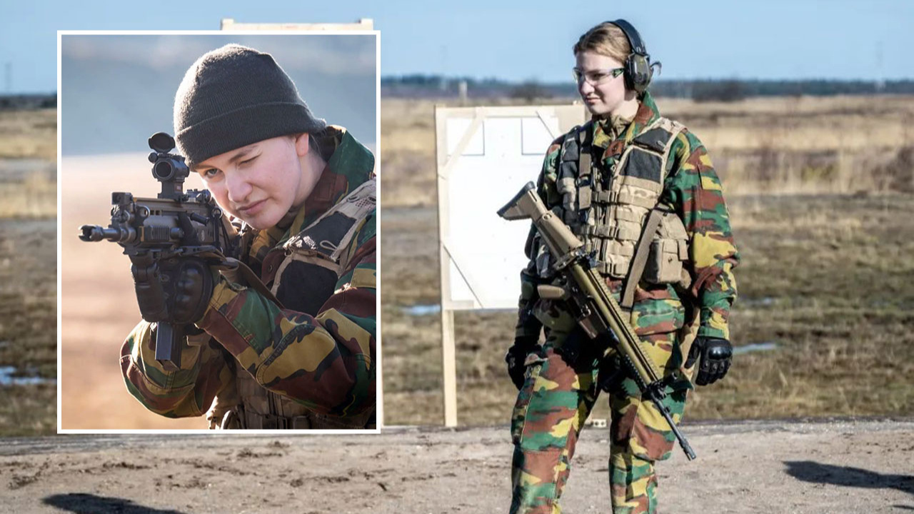 Belçika Prensesi orduda askeri eğitim alacak