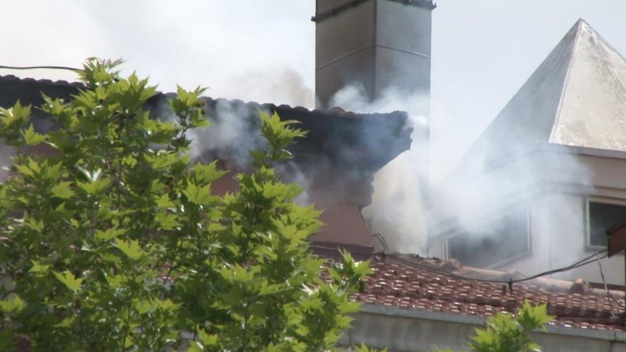 Ankara'da özel bir hastanede yangın paniği! Hastalar tahliye edildi