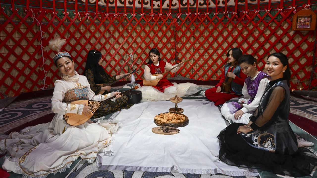 Ankara'daki Kazak Obası'nda Kımız Festivali düzenlendi