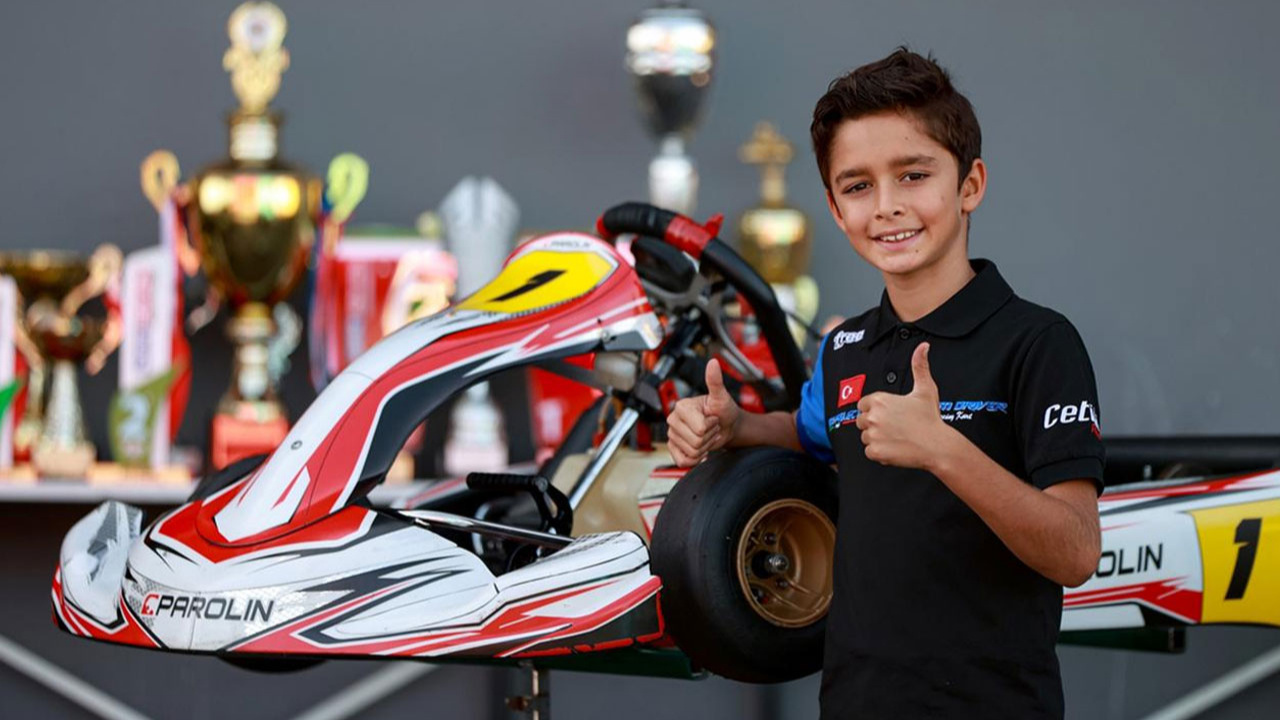 Milli kartingci 11 yaşındaki İskender Zülfikari, FIA sıralamasında zirvede