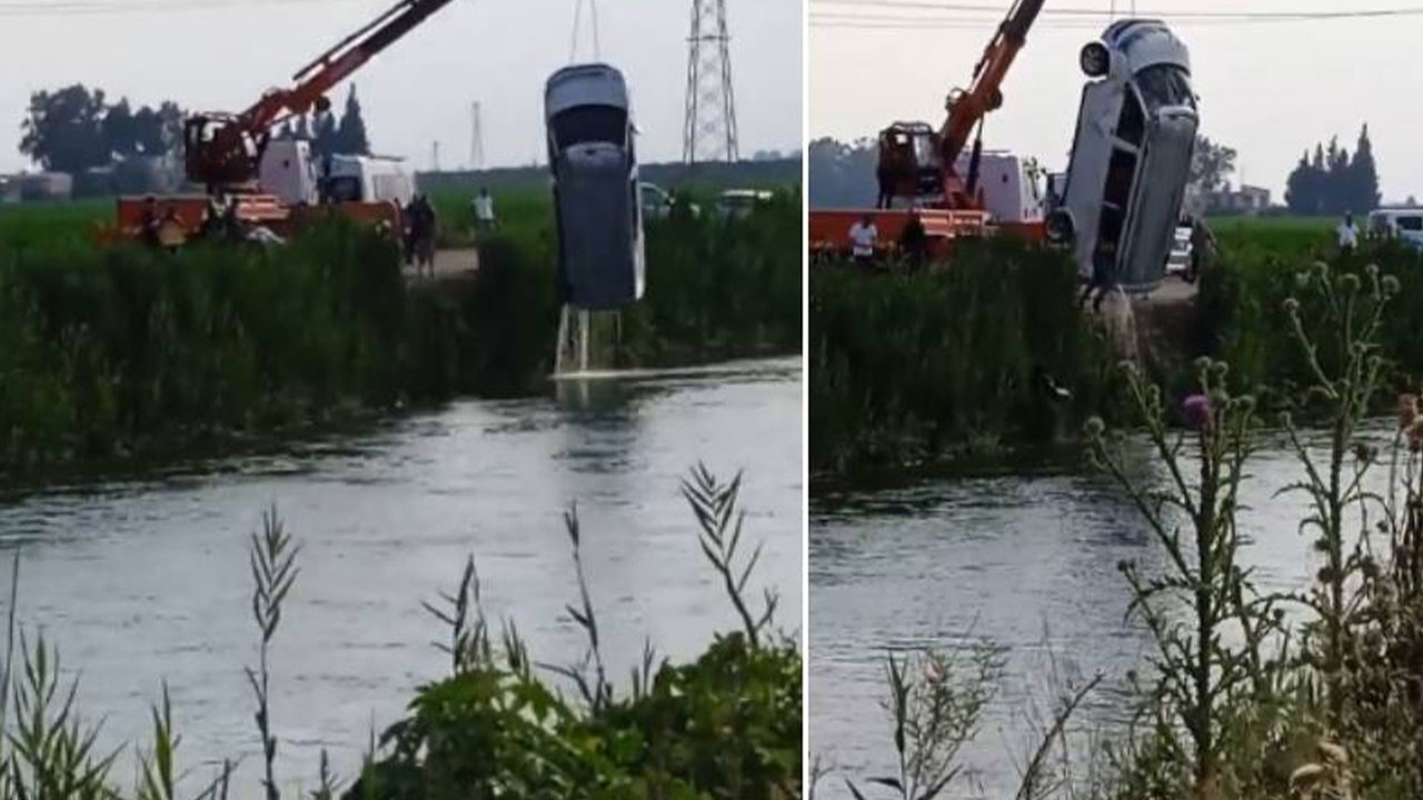 Adana'da panelvan sulama kanalına uçtu: 3 kişi öldü!