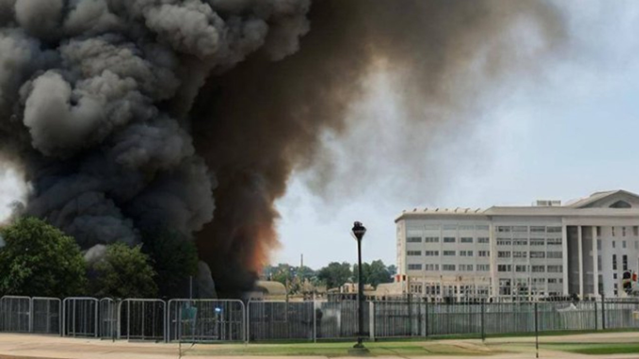 Pentagon'da patlama oldu yalanı ortalığı karıştırdı! Borsa resmen çakıldı