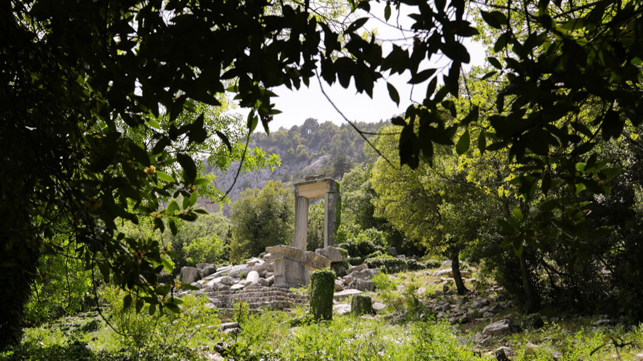 Büyük İskender bile surlarını aşamamıştı! İşte Termessos Antik Kenti