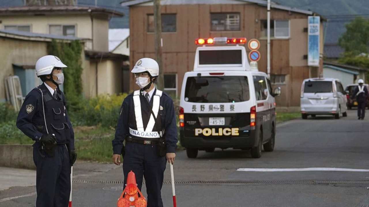 Japonya'da çatışma! 1 sivil 2 polis hayatını kaybetti!