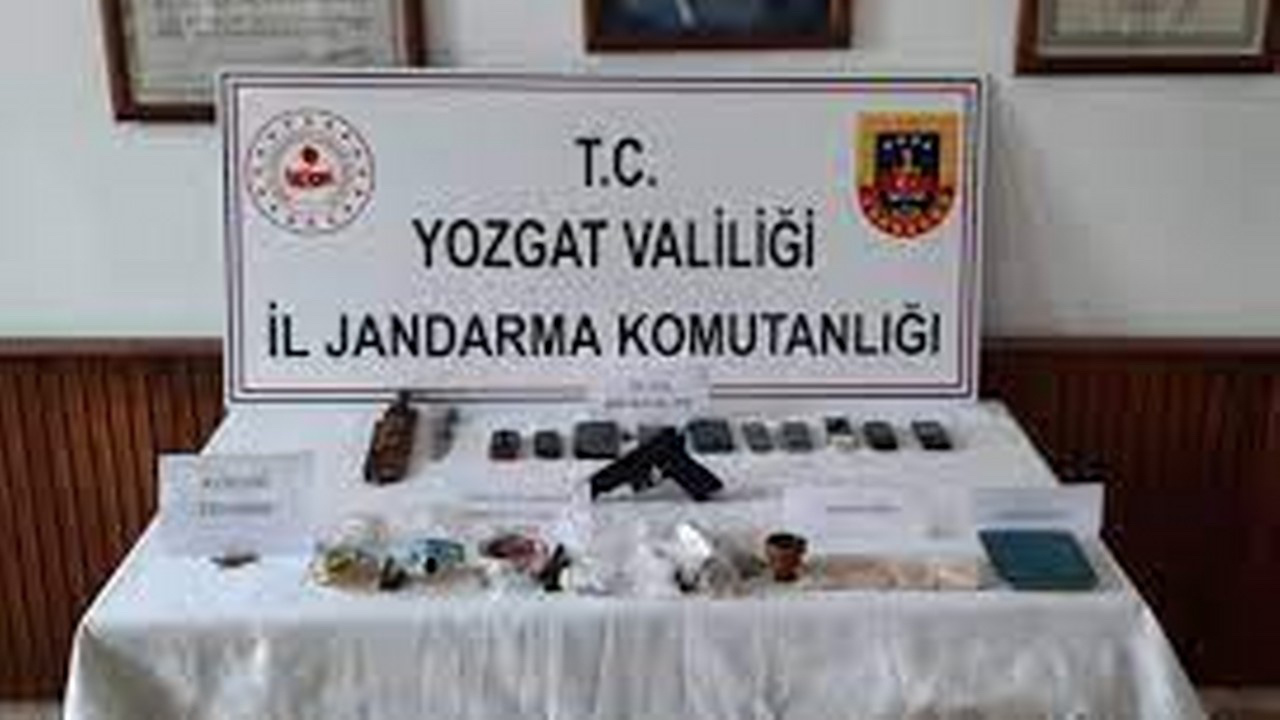 Yozgat'ta uyuşturucu operasyonlarında 3 şüpheli tutuklandı