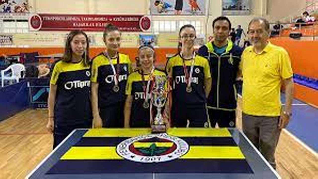 Fenerbahçe Kadın Masa Tenisi Takımı, sezonu şampiyon tamamladı
