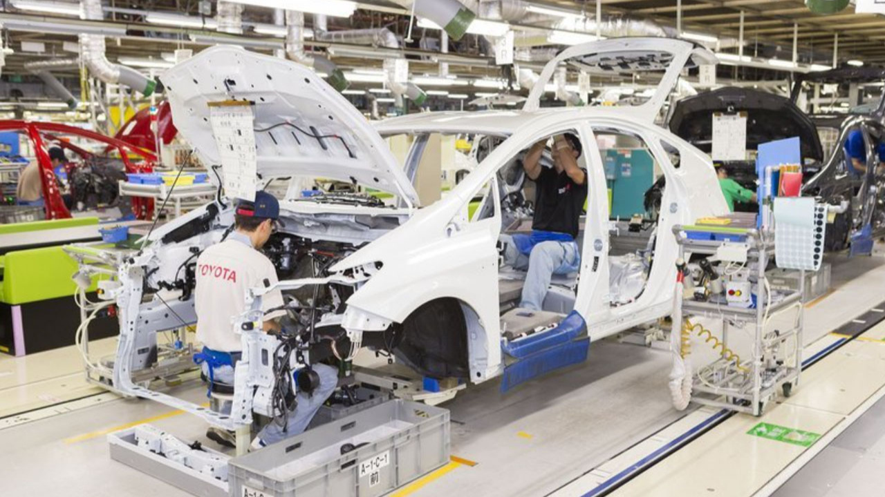 Toyota'nın küresel üretimi, aylık bazda en yüksek seviyesini gördü