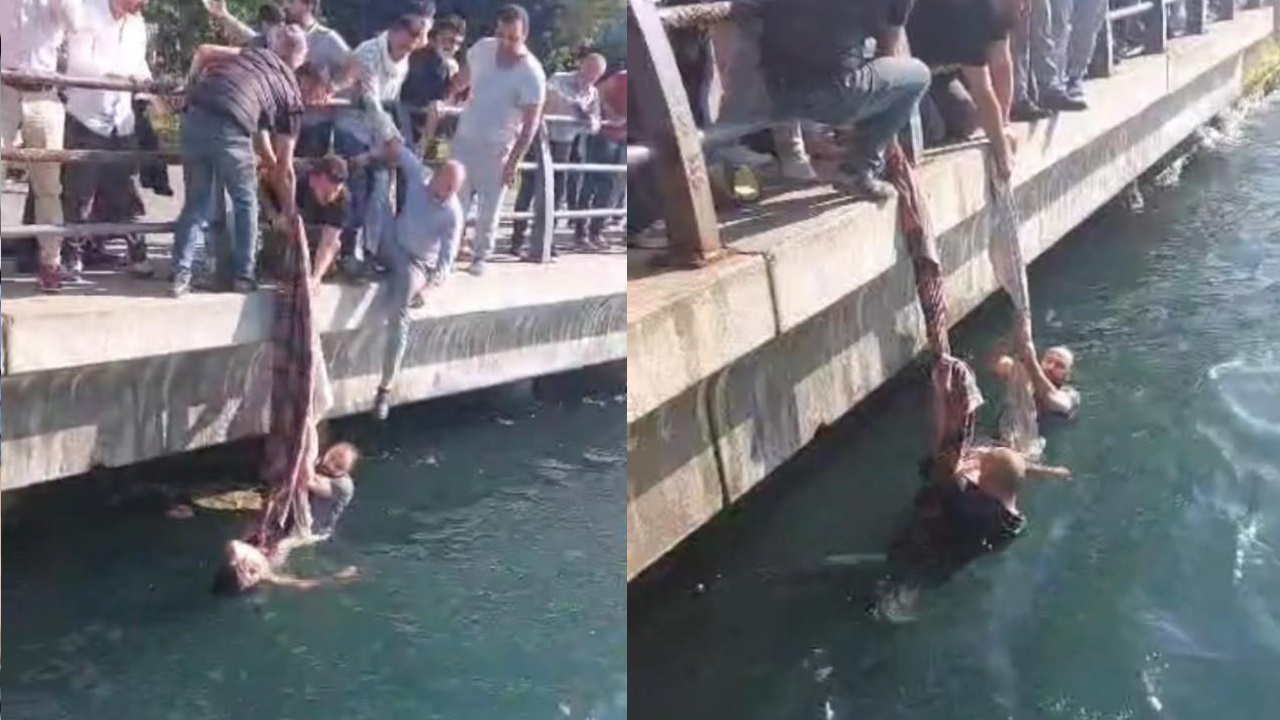 İstanbul'da denizde can pazarı! Boğulan çocuk korkuttu: Böyle kurtarmaya çalıştılar!