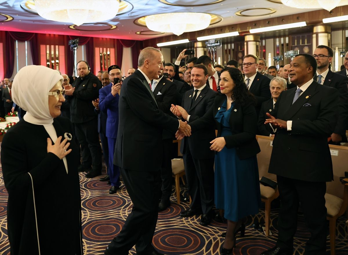 Cumhurbaşkanı Erdoğan'ın "Göreve Başlama Töreni" Liderler yalnız bırakmadı