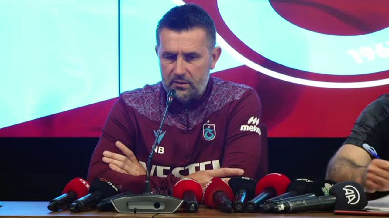 Trabzonspor Teknik Direktörü Nenad Bjelica'dan transfer açıklaması