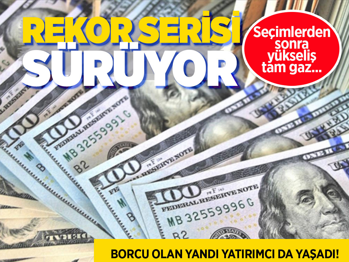 Dolar/TL'de rekor devam ediyor! Dolar kuru 21,67'yi gördü, Bitcoin  ve Euro son rakamlar