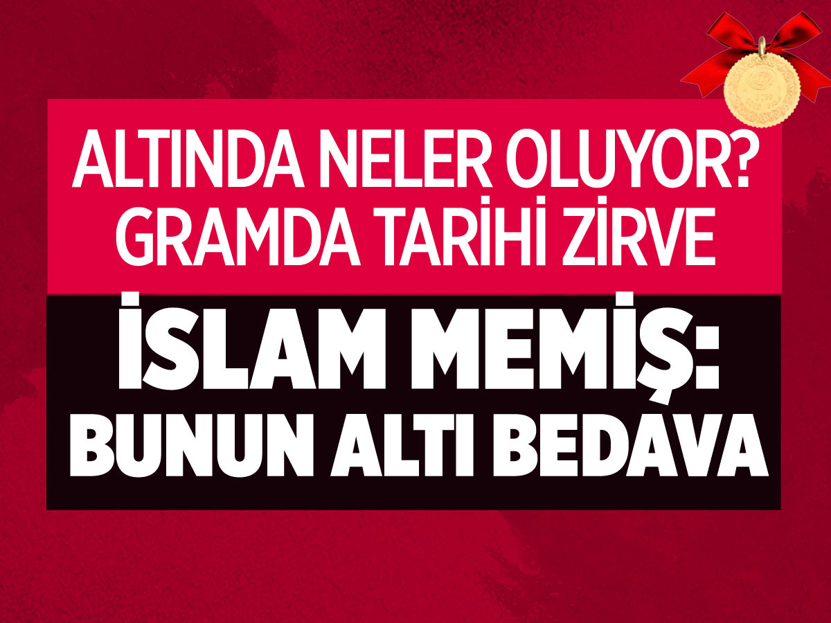 Altında tarihi zirve! Neler oluyor gram altın 1350 lirayı aştı İslam Memiş tarihi de söyledi 1420 lirayı aşacak