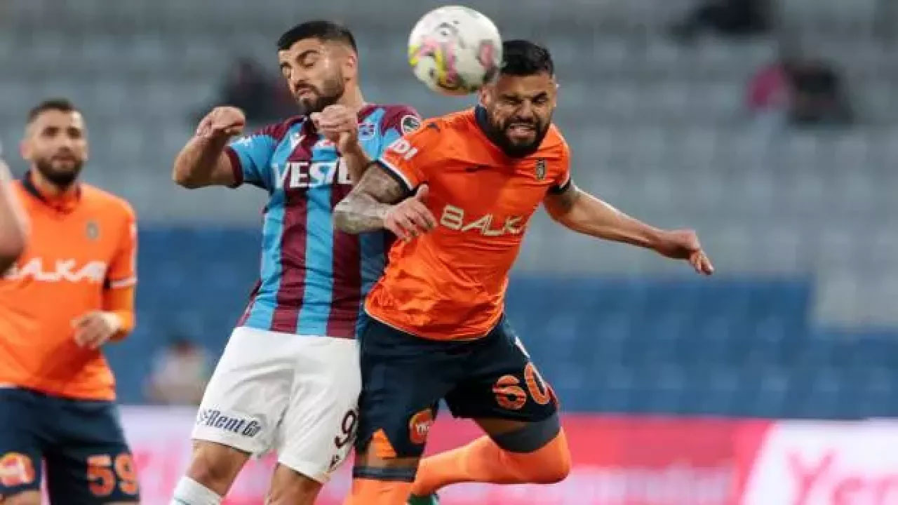 Trabzonspor, Süper Lig'in son haftasında Başakşehir'e yenildi