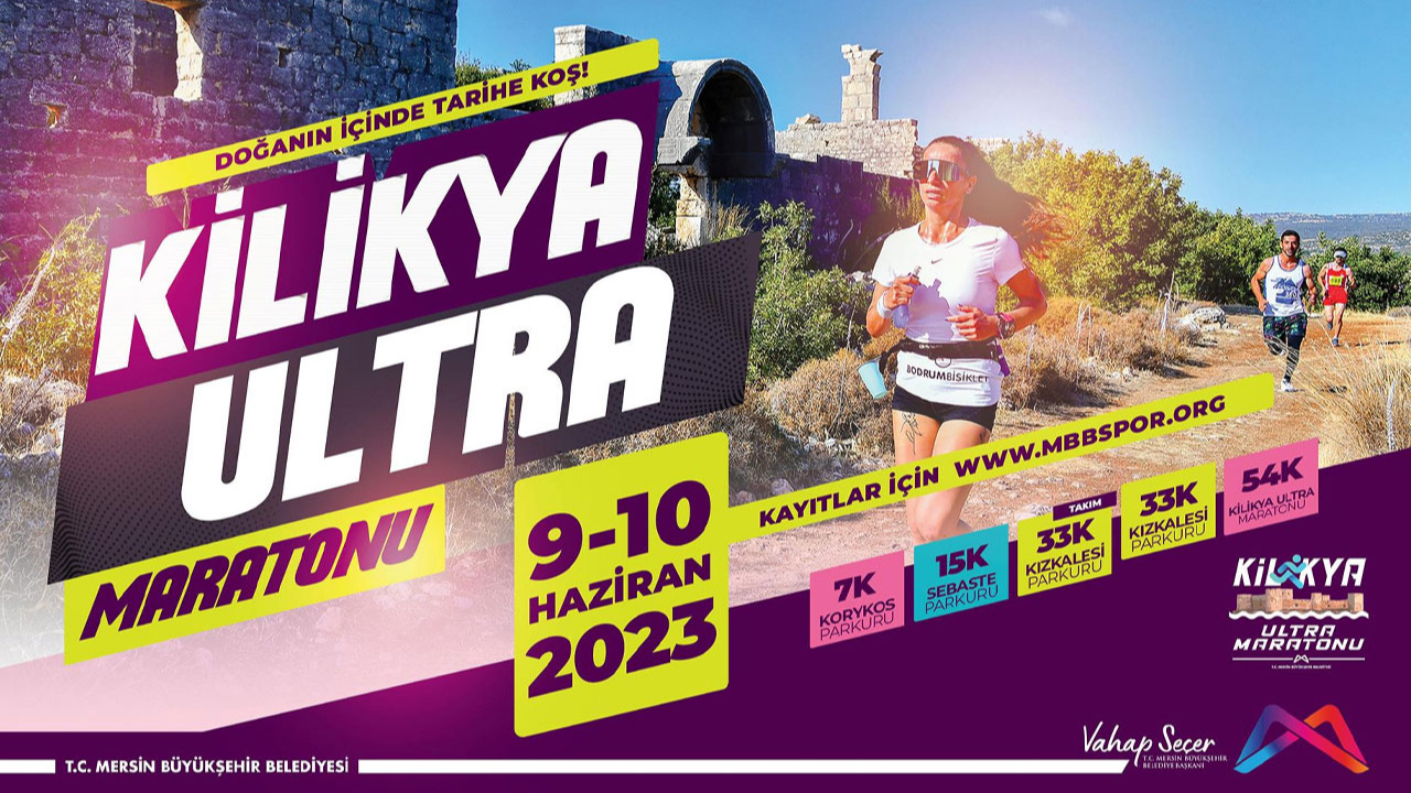 Mersin'de 2. Kilikya Ultra Maratonu 10 Haziran'da koşulacak