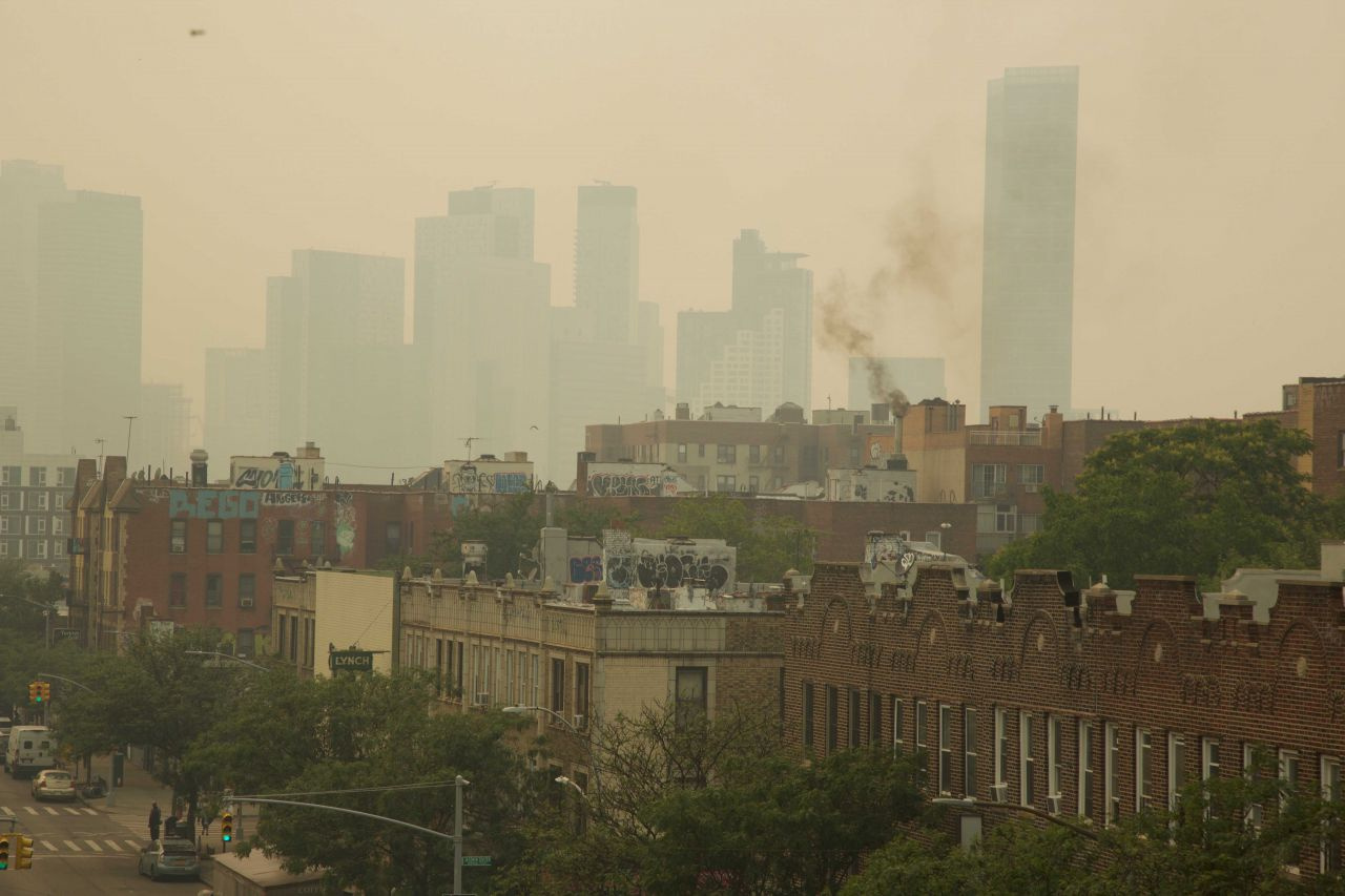 Yangın Kanada'da, dumanı ABD'de! Amerika dumana boğuldu