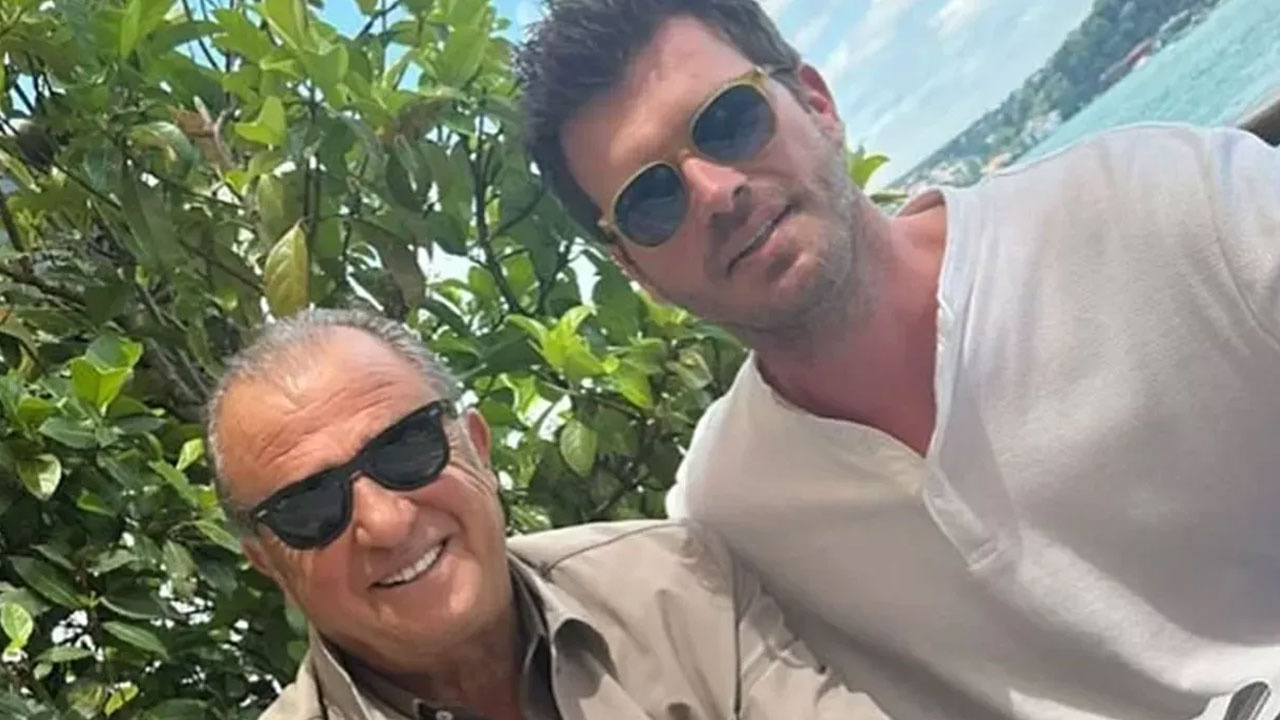 Fatih Terim, Kıvanç Tatlıtuğ ile fotoğraf paylaştı