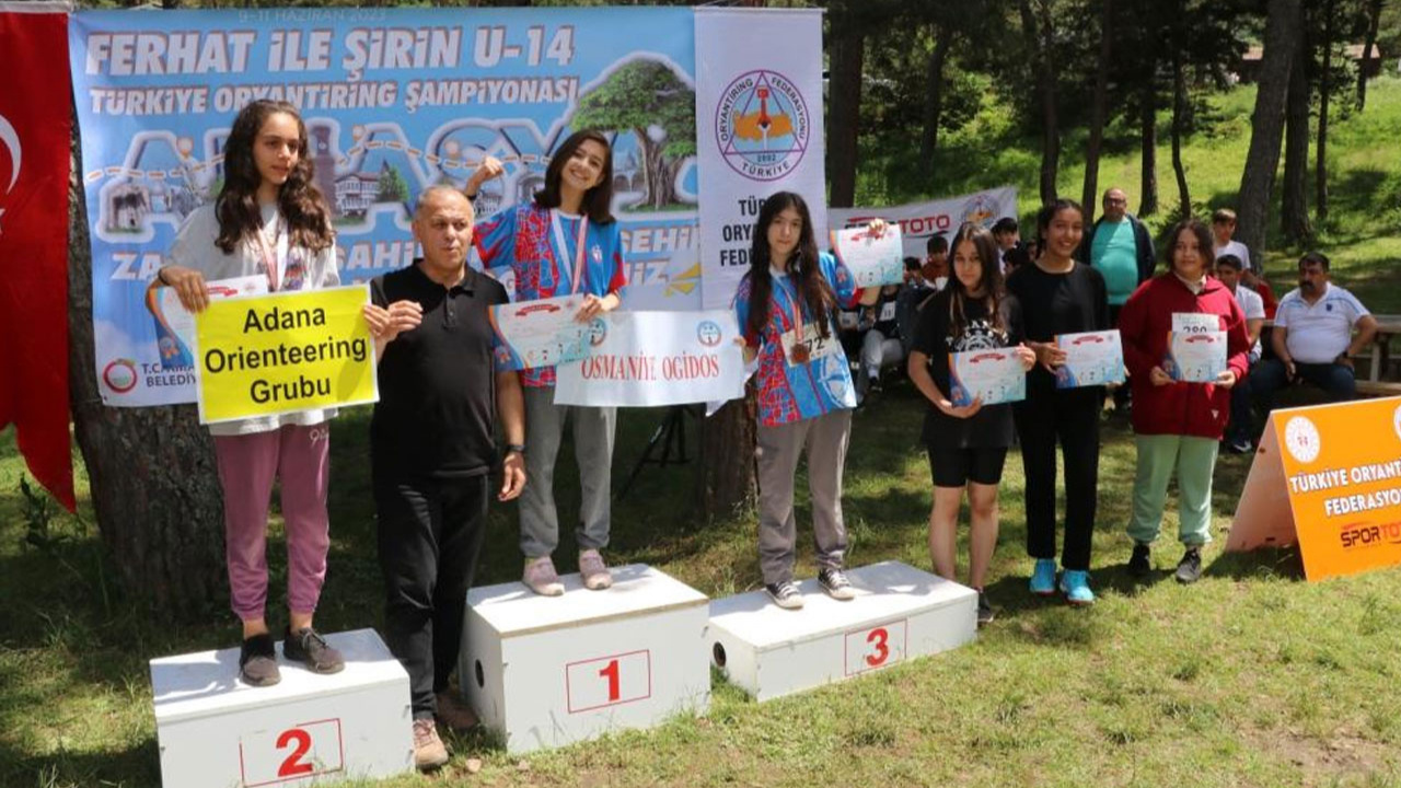 Oryantiring U-14 Türkiye Şampiyonası Amasya’da başladı