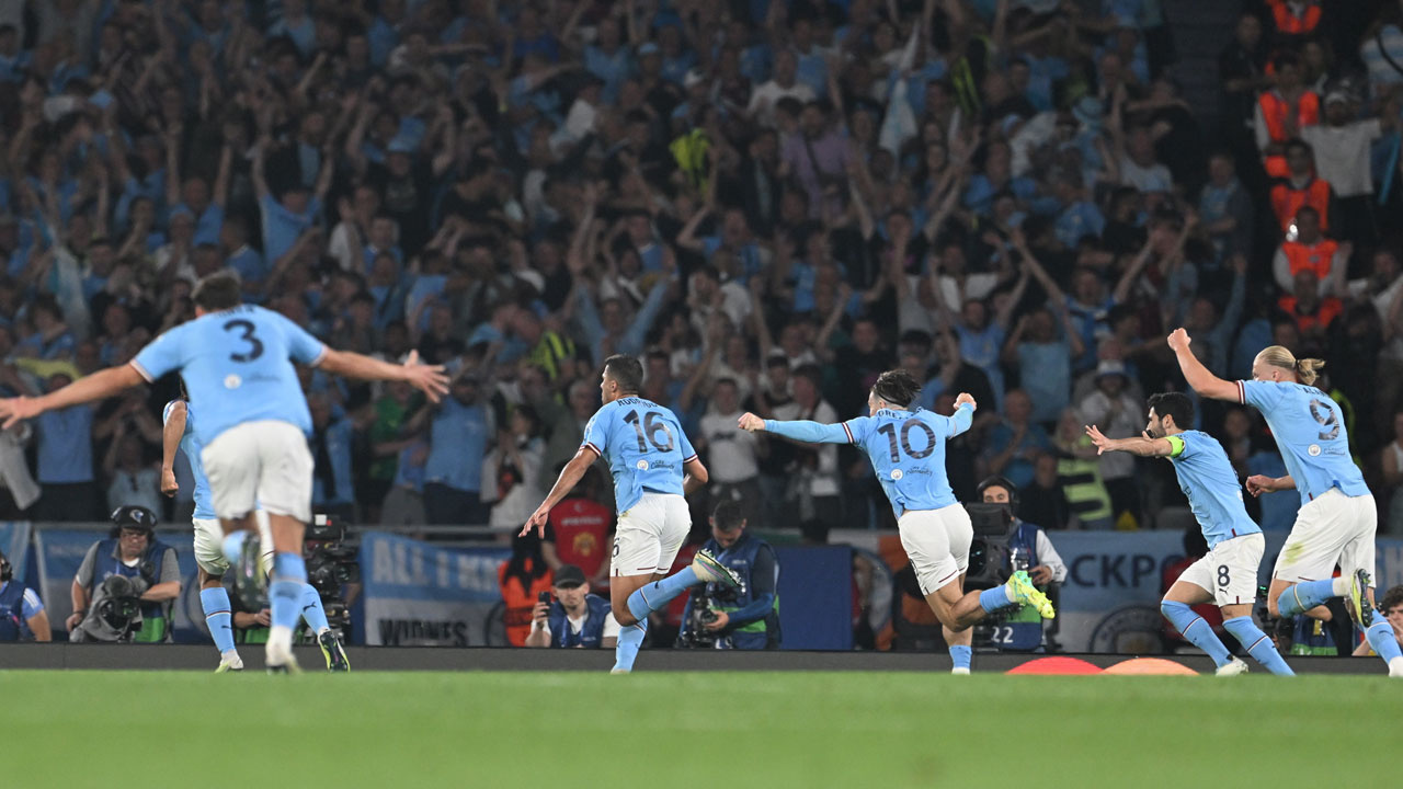 Inter'i yenen Manchester City, Şampiyonlar Ligi'ni kazandı