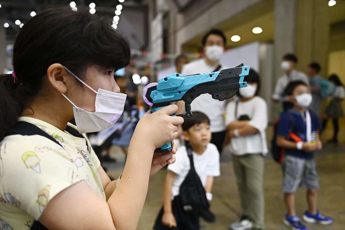 Bu devirde çocuk olmak vardı... Japonya'daki Tokyo Oyuncak Fuarı sona erdi