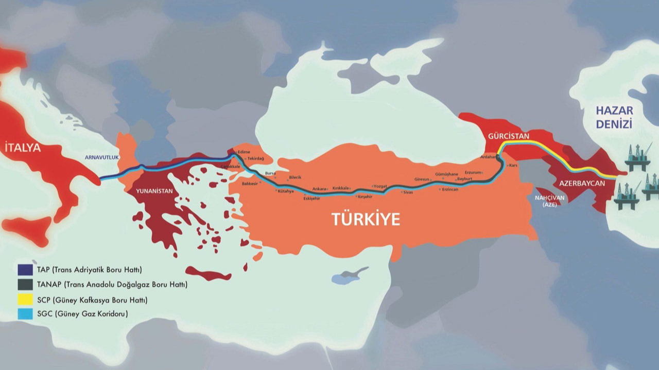 Bu yıl TANAP'tan Türkiye'ye 10,2 milyar metreküp gaz taşınacak