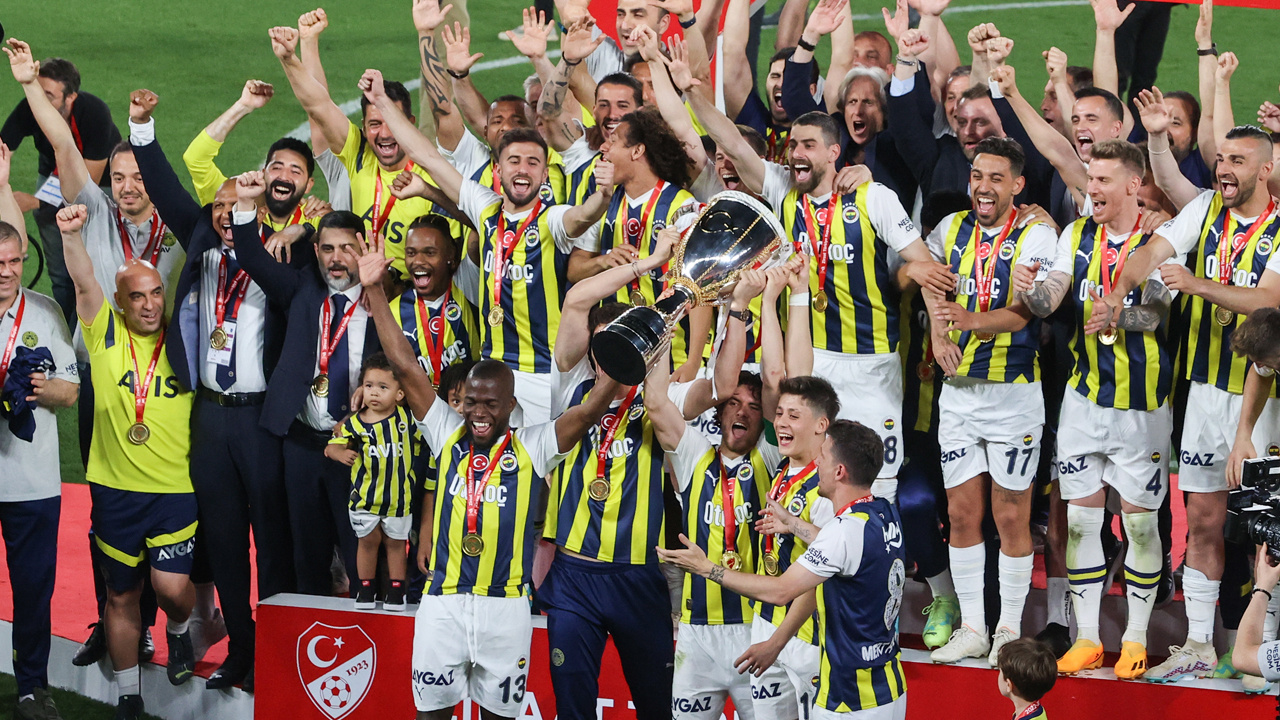 Türkiye Kupası'nda şampiyon Fenerbahçe! 9 yıllık kupa hasreti son buldu...