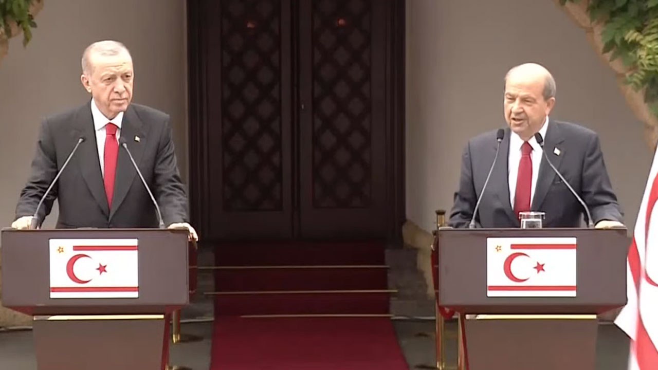 Cumhurbaşkanı Erdoğan KKTC için müzakere masasına dönüş şartını açıkladı