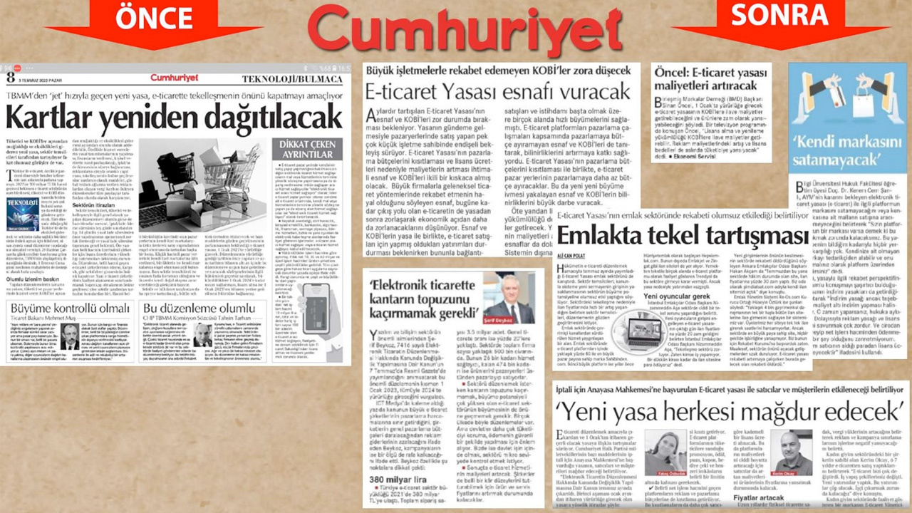 Cumhuriyet gazetesi 5 ayda nasıl döndü? Gazete küpürleri ortaya çıktı