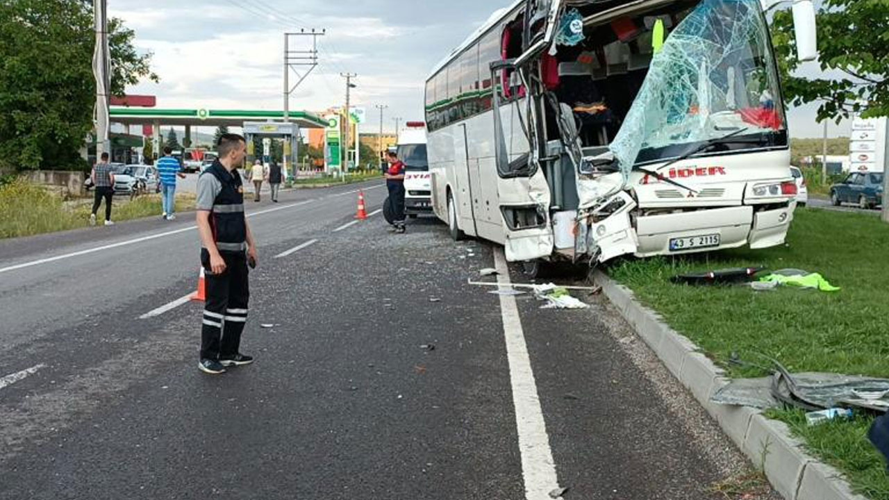 Kütahya'da trafik kazası: 11 yaralı